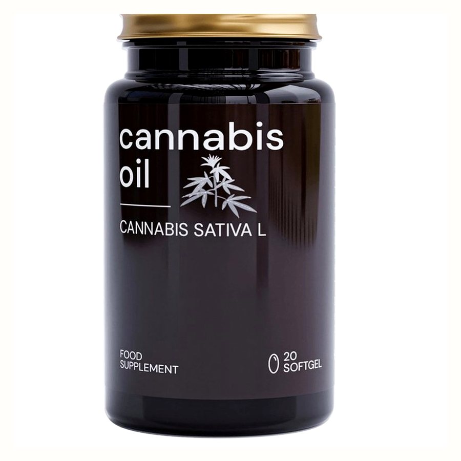 Cannabis Oil – 20 меки капсули в бурканче