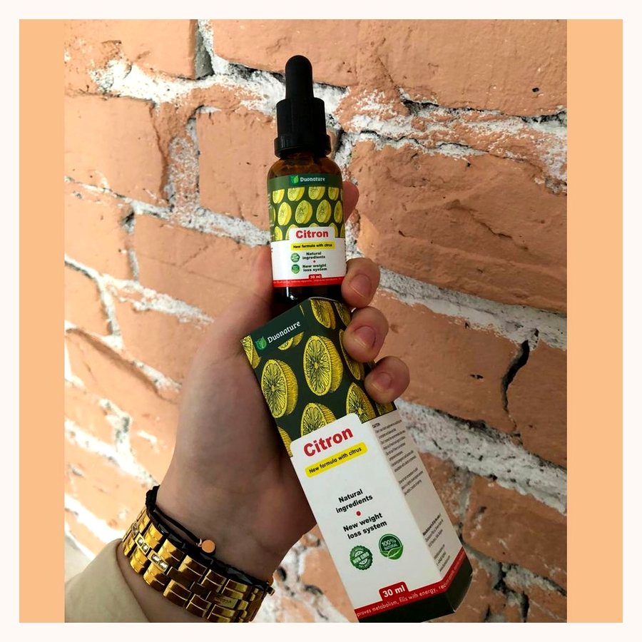 Citron – капки, шишенце 30 ml с капкомер