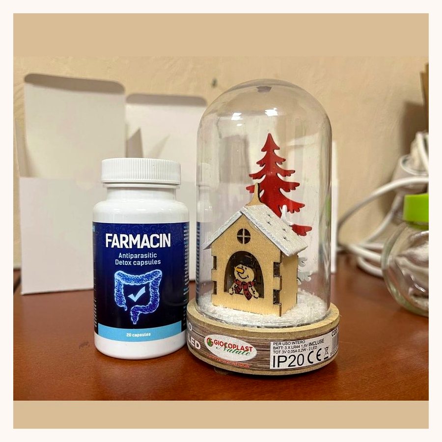 Farmacin – 20 капсули в бяло шише