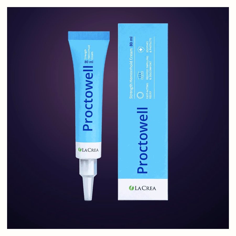 Proctowell – крем в туба 80 ml с накрайник