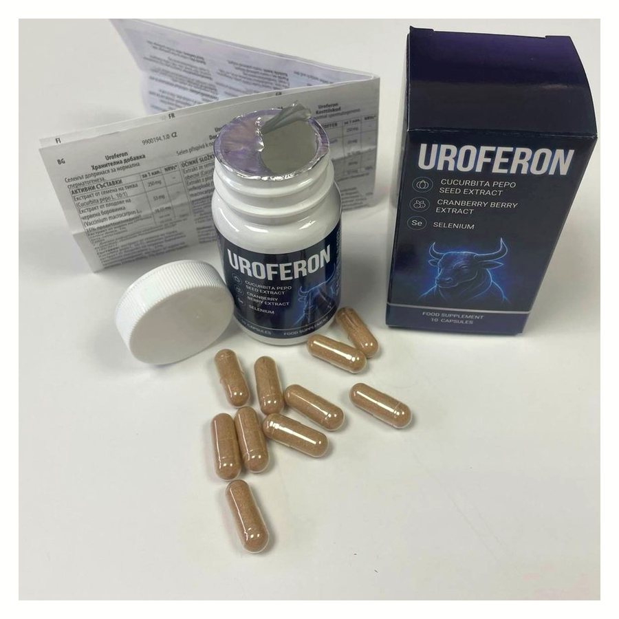 Uroferon – 10 капсули в кутия